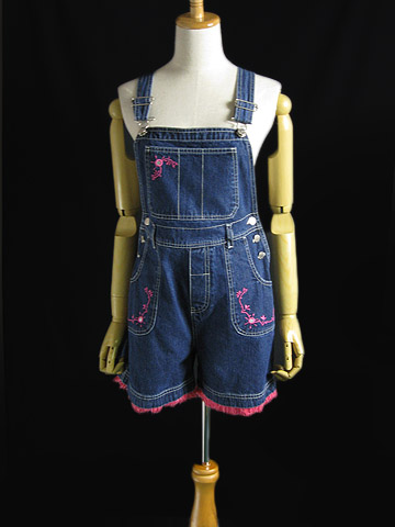 JORDACHE デニムショートオール
