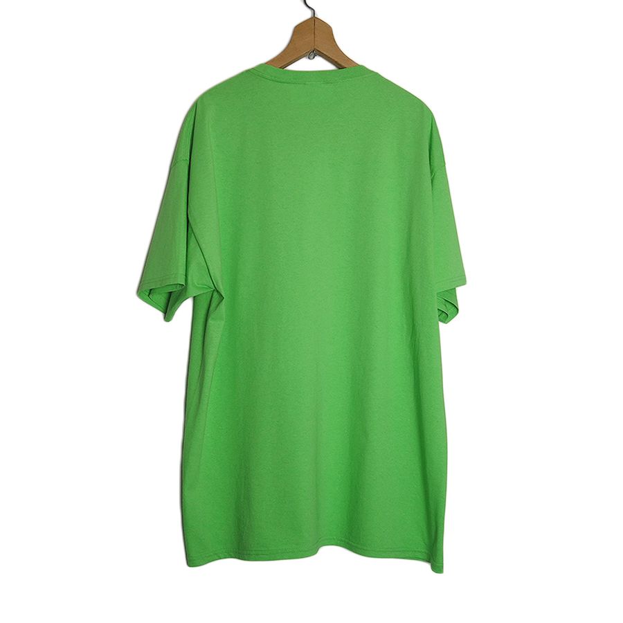 RETRO / CORONA プリント Tシャツ デッドストック 新品 FRUIT OF THE LOOM 黄緑 XL